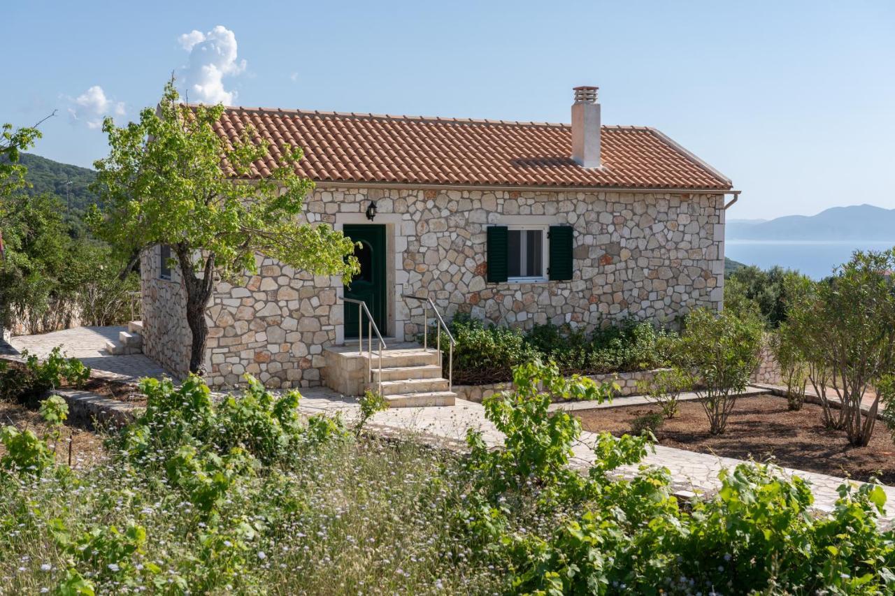 Stone Villa Eriphyle ,Private Witn Sunset View Фискардон Экстерьер фото